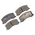 DX677 by MONROE - Total Solution Semi-Metallic Brake Pads