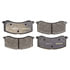 DX677 by MONROE - Total Solution Semi-Metallic Brake Pads