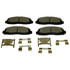 DX679 by MONROE - Total Solution Semi-Metallic Brake Pads
