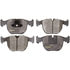 DX681A by MONROE - Total Solution Semi-Metallic Brake Pads