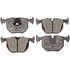 DX683A by MONROE - Total Solution Semi-Metallic Brake Pads