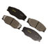 DX686 by MONROE - Total Solution Semi-Metallic Brake Pads