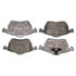 DX687 by MONROE - Total Solution Semi-Metallic Brake Pads