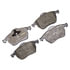 DX687 by MONROE - Total Solution Semi-Metallic Brake Pads