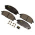 DX691 by MONROE - Total Solution Semi-Metallic Brake Pads