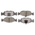 DX688 by MONROE - Total Solution Semi-Metallic Brake Pads