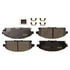DX691 by MONROE - Total Solution Semi-Metallic Brake Pads