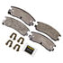 DX698 by MONROE - Total Solution Semi-Metallic Brake Pads