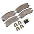 DX698 by MONROE - Total Solution Semi-Metallic Brake Pads