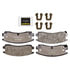 DX698 by MONROE - Total Solution Semi-Metallic Brake Pads