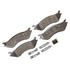 DX702A by MONROE - Total Solution Semi-Metallic Brake Pads