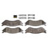 DX702A by MONROE - Total Solution Semi-Metallic Brake Pads