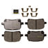 DX707 by MONROE - Total Solution Semi-Metallic Brake Pads