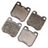 DX709 by MONROE - Total Solution Semi-Metallic Brake Pads