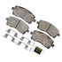 DX721 by MONROE - Monroe Brakes Total Solution Semi-Metallic Brake Pads