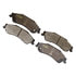 DX729 by MONROE - Total Solution Semi-Metallic Brake Pads