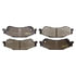 DX729 by MONROE - Total Solution Semi-Metallic Brake Pads