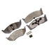 DX730 by MONROE - Total Solution Semi-Metallic Brake Pads