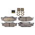 DX732 by MONROE - Total Solution Semi-Metallic Brake Pads
