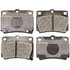 DX733 by MONROE - Monroe Brakes Total Solution Semi-Metallic Brake Pads