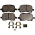 DX741 by MONROE - Total Solution Semi-Metallic Brake Pads