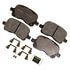 DX741 by MONROE - Total Solution Semi-Metallic Brake Pads