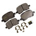 DX741 by MONROE - Total Solution Semi-Metallic Brake Pads