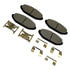 DX748 by MONROE - Total Solution Semi-Metallic Brake Pads