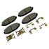 DX748 by MONROE - Total Solution Semi-Metallic Brake Pads