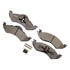 DX746 by MONROE - Total Solution Semi-Metallic Brake Pads