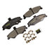 Monroe DX750 Disc Brake Pad Set Prem Semi-Met Brakes
