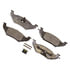DX751 by MONROE - Total Solution Semi-Metallic Brake Pads