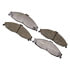 DX749 by MONROE - Total Solution Semi-Metallic Brake Pads