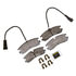 DX754A by MONROE - Total Solution Semi-Metallic Brake Pads