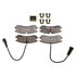 DX754A by MONROE - Total Solution Semi-Metallic Brake Pads