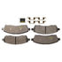 DX757 by MONROE - Total Solution Semi-Metallic Brake Pads