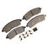 DX757 by MONROE - Total Solution Semi-Metallic Brake Pads