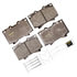 DX772 by MONROE - Total Solution Semi-Metallic Brake Pads