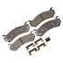 DX785 by MONROE - Total Solution Semi-Metallic Brake Pads