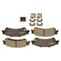 DX792 by MONROE - Total Solution Semi-Metallic Brake Pads