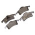 DX791 by MONROE - Total Solution Semi-Metallic Brake Pads