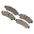 DX792A by MONROE - Total Solution Semi-Metallic Brake Pads