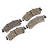 DX792A by MONROE - Total Solution Semi-Metallic Brake Pads