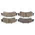 DX792A by MONROE - Total Solution Semi-Metallic Brake Pads