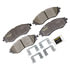 DX797 by MONROE - Total Solution Semi-Metallic Brake Pads