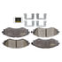 DX797 by MONROE - Total Solution Semi-Metallic Brake Pads