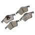 DX795 by MONROE - Total Solution Semi-Metallic Brake Pads