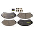 DX798 by MONROE - Total Solution Semi-Metallic Brake Pads