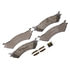 DX802 by MONROE - Total Solution Semi-Metallic Brake Pads