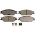 DX803 by MONROE - Monroe Brakes Total Solution Semi-Metallic Brake Pads